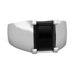 Onyx Men's 14K White Gold ring R1836