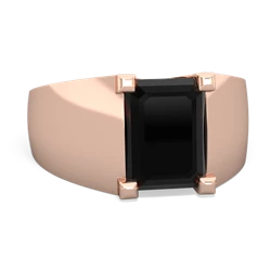 Onyx Men's 14K Rose Gold ring R1836