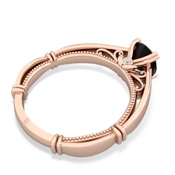 Onyx Renaissance 14K Rose Gold ring R27806RD