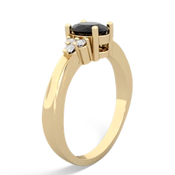 Onyx Simply Elegant 14K Yellow Gold ring R2113