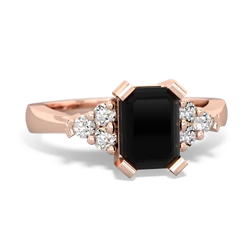 Onyx Timeless Classic 14K Rose Gold ring R2591