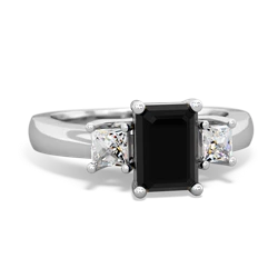 similar item - Diamond Three Stone Emerald-cut Trellis