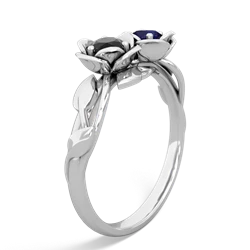 Onyx Rose Garden 14K White Gold ring R5510