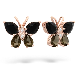 matching earrings - Butterfly