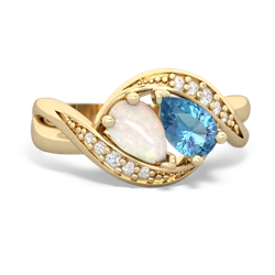 Opal Summer Winds 14K Yellow Gold ring R5342