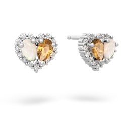 matching earrings - Halo