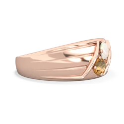 Opal Men's Streamline 14K Rose Gold ring R0460