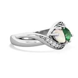 Opal Summer Winds 14K White Gold ring R5342