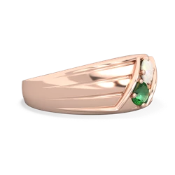 Opal Men's Streamline 14K Rose Gold ring R0460