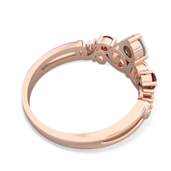 Opal Crown Keepsake 14K Rose Gold ring R5740