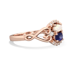 Opal Love Nest 14K Rose Gold ring R5860