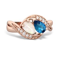 Opal Summer Winds 14K Rose Gold ring R5342