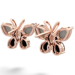 Opal Butterfly 14K Rose Gold earrings E2215