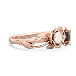 Opal Rose Garden 14K Rose Gold ring R5510