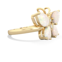 Opal Butterfly 14K Yellow Gold ring R2215