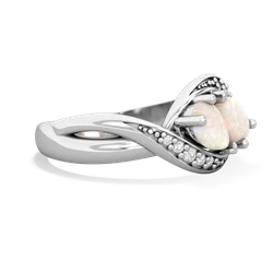 Opal Summer Winds 14K White Gold ring R5342