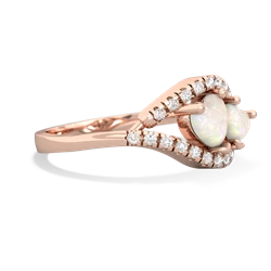 Opal Mother And Child 14K Rose Gold ring R3010