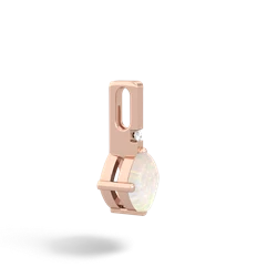 Opal Simply Elegant 14K Rose Gold pendant P2489