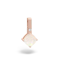 Opal Simply Elegant 14K Rose Gold pendant P2489