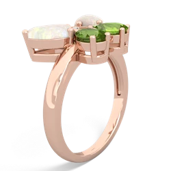 Opal Butterfly 14K Rose Gold ring R2215