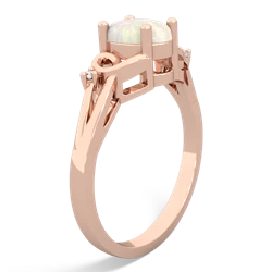 Opal Swirls 14K Rose Gold ring R2347