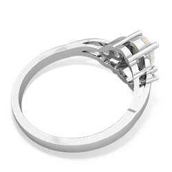 Opal Swirls 14K White Gold ring R2347