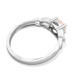 Opal Links 14K White Gold ring R4032