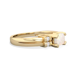 opal modern rings
