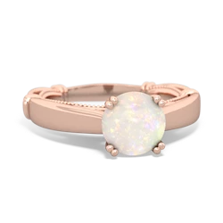 Opal Renaissance 14K Rose Gold ring R27806RD