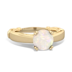 Opal Renaissance 14K Yellow Gold ring R27806RD