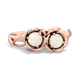 Opal Rose Garden 14K Rose Gold ring R5510