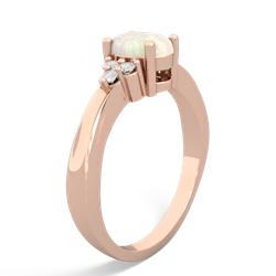 Opal Simply Elegant 14K Rose Gold ring R2113