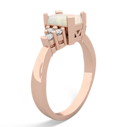 Opal Timeless Classic 14K Rose Gold ring R2591