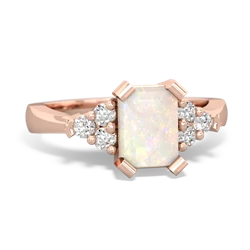 Opal Timeless Classic 14K Rose Gold ring R2591