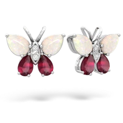 matching earrings - Butterfly