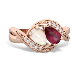 Opal Summer Winds 14K Rose Gold ring R5342