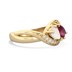 Opal Summer Winds 14K Yellow Gold ring R5342