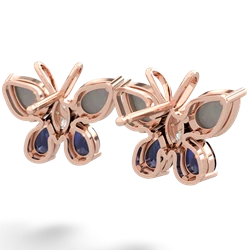 Opal Butterfly 14K Rose Gold earrings E2215