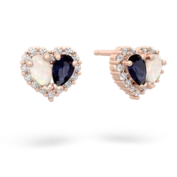 matching earrings - Halo