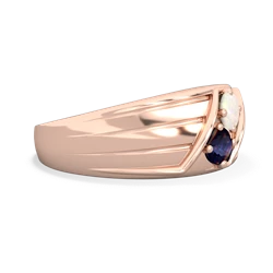 Opal Men's Streamline 14K Rose Gold ring R0460