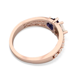 Opal Heart To Heart 14K Rose Gold ring R3342