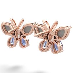 Opal Butterfly 14K Rose Gold earrings E2215