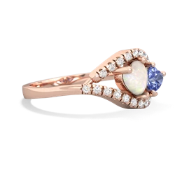 Opal Mother And Child 14K Rose Gold ring R3010