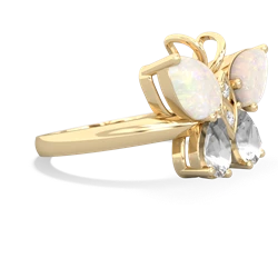 Opal Butterfly 14K Yellow Gold ring R2215