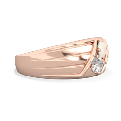 Opal Men's Streamline 14K Rose Gold ring R0460