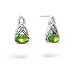matching earrings - Celtic Trinity Knot