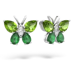 matching earrings - Butterfly