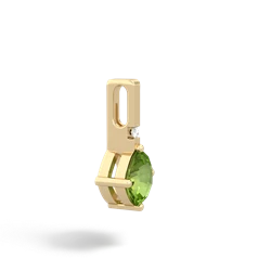 Peridot Simply Elegant 14K Yellow Gold pendant P2489