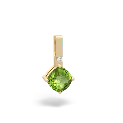 Peridot Simply Elegant 14K Yellow Gold pendant P2489