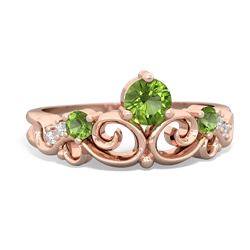 London Topaz Crown Keepsake 14K Rose Gold ring R5740